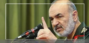حضور سردار سلامی و سعید محمد در اردبیل