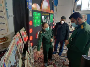 آیین تجلیل از دانشجویان بسیجی در نقده برگزار شد