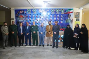 نشست صمیمی ریاحی با فرمانده سپاه اسکو