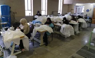 توسعه فعالیت&zwnj;های کارگاه تولیدی گان در دانشگاه یزد