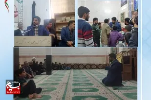 میز خدمت در مسجد حضرت فاطمه معصومه (ع) برپا شد