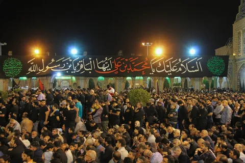 عزاداری ایام مسلمیه در حرم حضرت عبدالعظیم(ع)