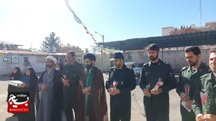 شگفتانه دانش آموزان جوینی برای پاسداران+فیلم و تصاویر
