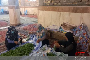 چهارصد پرس غذای گرم در روستا لاسجرد در سرخه توزیع شد