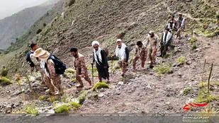 صعود رزمندگان لشکر 5 نصر به قله بزد تربت جام