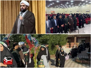 اعزام دانش&zwnj;آموزان دختر شهرستان اندیمشک به اردوی راهیان نور
