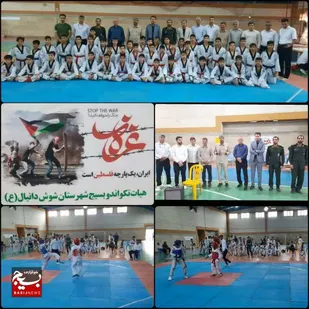 برگزاری مسابقات تکواندو جام شهید بقایی در شوش