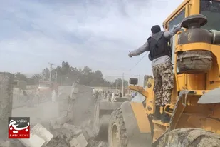 باز پس گیری بیش از ۵۰ هزار متر مربع از اراضی دولتی شهرستان سراوان