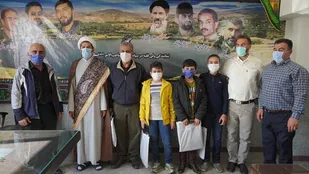 تجلیل حجت الاسلام معبودی از قهرمانان ورزش باستانی و زورخانه ای کشور