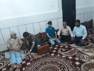 سرکشی از خانواده های معظم شهداء در میناب