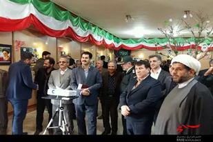 افتتاح نمایشگاه چهل سالگی انقلاب در نهاوند