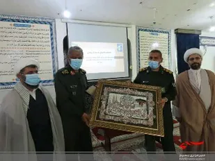 اختتامیه کلاس های ماه مبارک رمضان در ناحیه مقاومت بسیج بندرلنگه