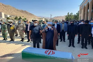 تشییع پیکر امیر سرتیپ  جوادیان در مهدی&zwnj;شهر
