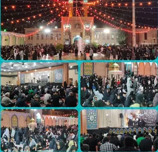 اولین شب قدر در حرم مطهر جعفر بن موسی الکاظم(ع) پیشوا