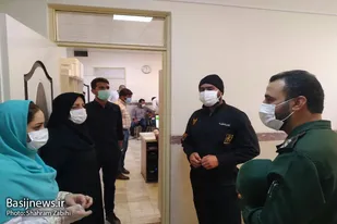 بازدید فرمانده حوزه امام حسن(ع) ملایر از اجرای طرح شهید سلیمانی