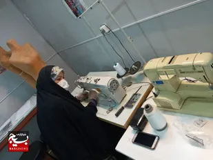 برشی از زندگی بانوی موفقی از شهر ری/ از تحصیل و ازدواج گرفته تا فعالیت ممتاز در طراحی دوخت