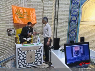 برگزاری مراسم احیاء در مسجد جامع شهرکرد