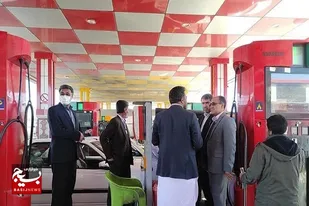 بازرس کل استان سیستان و بلوچستان از جایگاه های سوخت منطقه زاهدان بازدید کرد