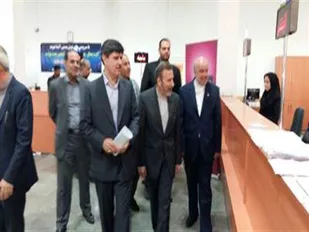 بازدید وزیرارتباطات و فناوری اطلاعات از پست استان قزوین
