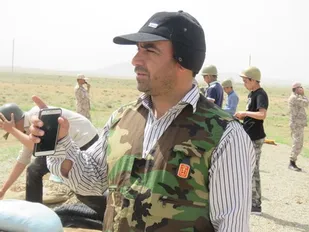 برگزاری میدان تیر دانش آموزی در بروجن
