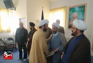 مسئول دفترنمایندگی ولی فقیه در سپاه چالوس معارفه شد