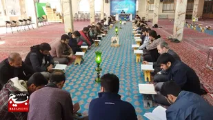 محفل انس با قرآن به همت بسیج دانشجویی برگزار شد