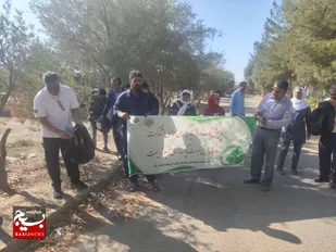 کارگران بسیجی در زاهدان یاریگران محیط زیست شدند