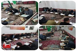 ضیافت افطار در روستای عبدالله آباد برپا شد