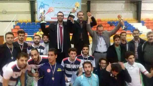 قهرمانی دانشگاه آزاد اسلامی شاهرود در مسابقات فوتسال قهرمانی دانشجویان استان سمنان