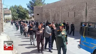 برگزاری دسته عزاداری نیرو&zwnj;های مسلح میامی +تصاویر