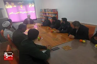 بازدید حجت الاسلام نجاری از حوزه مقاومت شهری امام خمینی (ره) فامنین