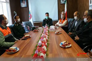 دیدار فرمانده سپاه ملایر با رییس راهداری این شهرستان