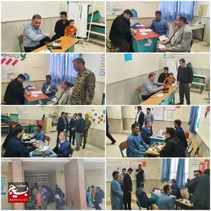 گروه جهادی مرکز درمانی علاج در استقبال از هفته مقاومت در مناطق محروم حمیدیه حضور پیدا کرد