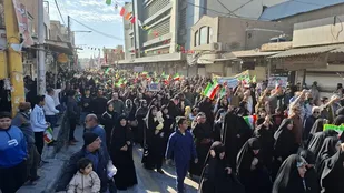 حضور پرشور مردم آبادان در محکومیت آشوبگران
