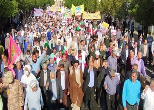 دهلرانی&zwnj;ها در ۱۳ آبان انزجار خود را از استکبار جهانی فریاد زدند