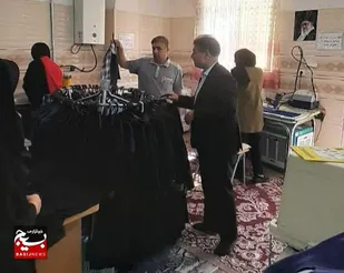 اشتغالزایی ۷۰ نفر از زنان سرپرست خانوار در کارگاه های مسجد مسلم ابن عقیل شیروان&nbsp;
