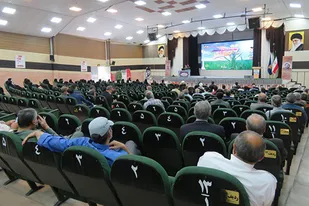 دومین جلسه مجامع سیاسی بسیج در کرج برگزار شد+تصاویر