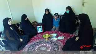 دیدار با خانواده شهید باران خالدی