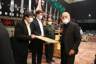دیدار و تجلیل از خانواده شهید کمال اسلامی با حضور مسئولین