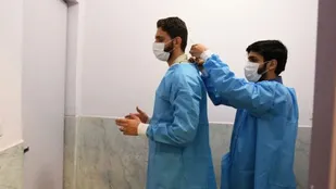 خادمان شهدا یاری رسان کادر درمانی در بیمارستان های اصفهان می شوند