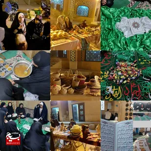اجرای خادمیاران رضوی در صحن موزه دفاع مقدس خرمشهر