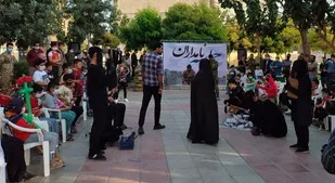 همایش جوانه های عاشورایی درباقرآباد برگزار شد