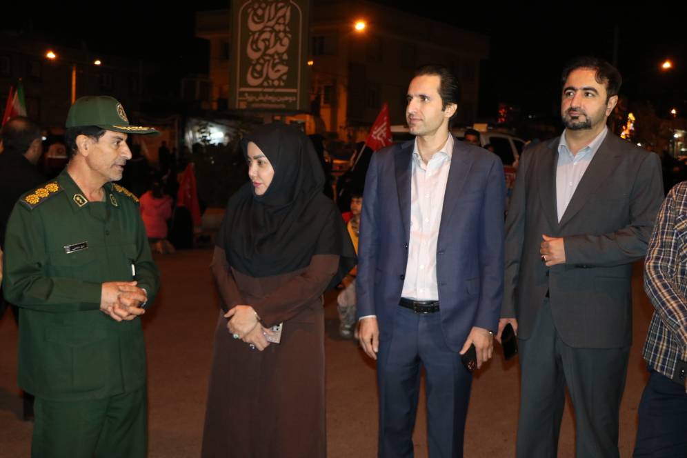 برپایی میز خدمت بسیج جامعه پزشکی استان در اجتماع شبانه یاسوج + ( فیلم و تصاویر)
