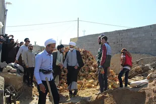 اردوی جهادی نوروزی در روستاهای  مانه و سملقان خراسان شمالی