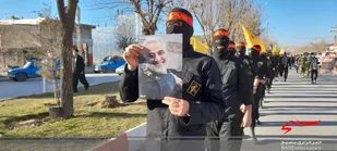 مراسم اولین سالگرد شهادت سردار سپهبد حاج قاسم سلیمانی  در لرستان
