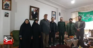 دیدار با خانواده شهید مهندس احمد صالحی مله