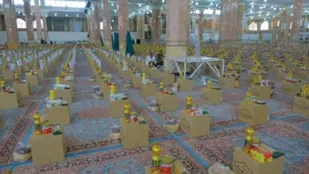 دومین مرحله از رزمایش کمک مومنانه ویژه ماه مبارک رمضان