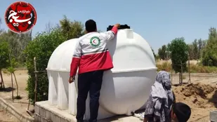 ۳۳ مخزن آب در مناطق روستایی رودبار جنوب