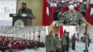برگزاری مراسم اولین سالگرد شهید سلیمانی در سپاه فتح