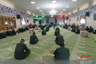 برگزاری جلسه اخلاق در تیپ انصارالحسین(ع) همدان